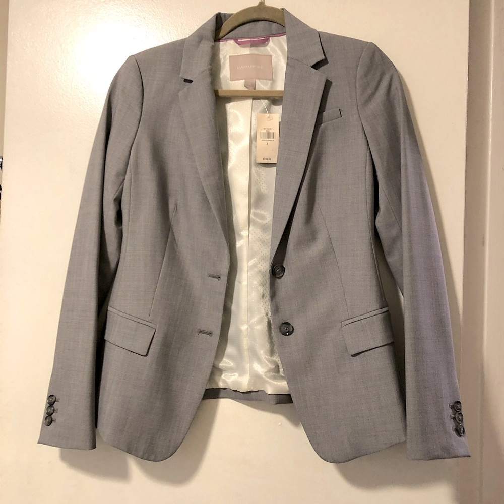 Gray Suit Jacket/Blazer